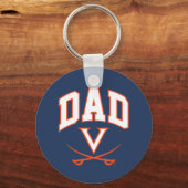 Virginia Cavaliers Papa Sleutelhanger (Voorkant)