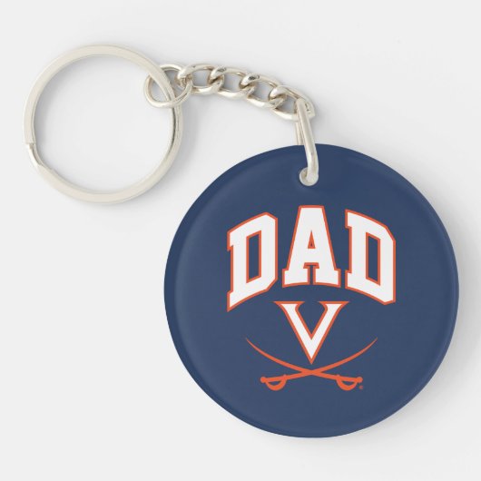 Virginia Cavaliers papa Sleutelhanger (Voorkant)