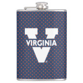 Virginia Cavaliers Polka Dots Heupfles (Voorkant)