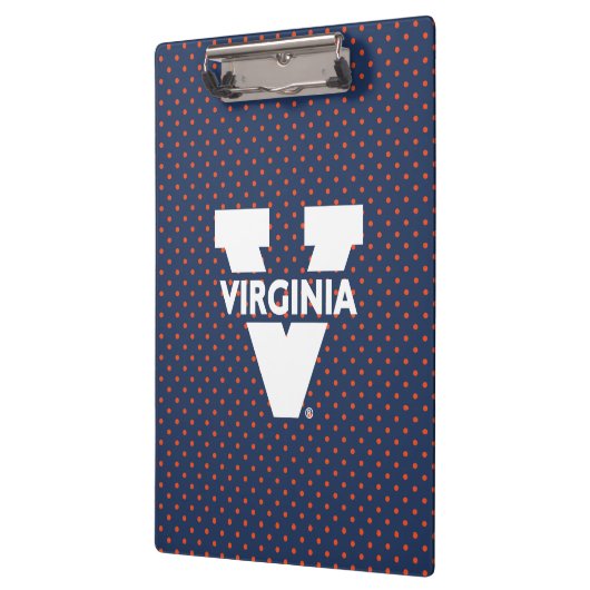 Virginia Cavaliers Polka Dots Klembord (Links)