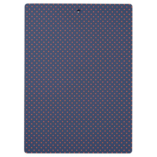 Virginia Cavaliers Polka Dots Klembord (Achterkant)