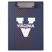 Virginia Cavaliers Polka Dots Klembord (Voorkant)