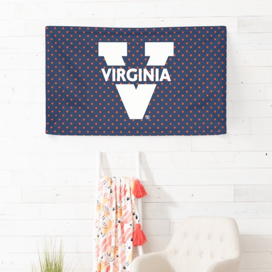 Virginia Cavaliers Polka Dots Spandoek (Insitu)
