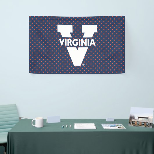 Virginia Cavaliers Polka Dots Spandoek (Beurs)