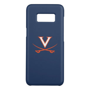 Virginia Cavaliers V Swords   Sinaasappel Case-Mate Samsung Galaxy S8 Hoesje