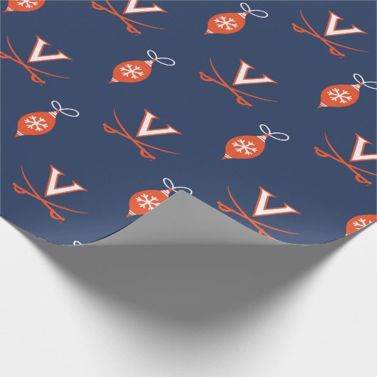 Virginia Cavaliers | Vakantie Cadeaupapier (Hoek)