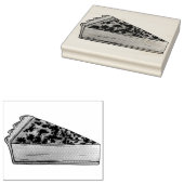 Virginia Chess Pie Southern US Cuisine Dessert Rubberstempel (Gestempeld)
