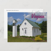 Virginia Church Briefkaart (Voorkant / Achterkant)