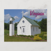 Virginia Church Briefkaart (Voorkant)