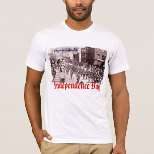 Virginia City 4 juli Parade Mannen Shirt