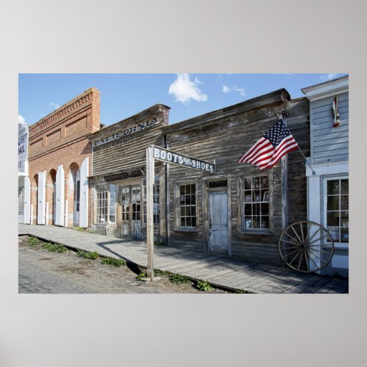 Virginia City Ghost Town - Montana Poster (Voorkant)