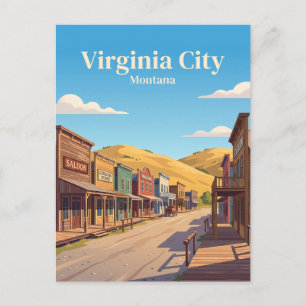 Virginia City, Montana Briefkaart
