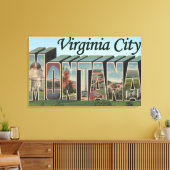 Virginia City, Montana Canvas Afdruk (Insitu (Woonkamer))
