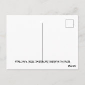 Virginia City Nevada 1950's Silver Queen Briefkaar Briefkaart (Achterkant)