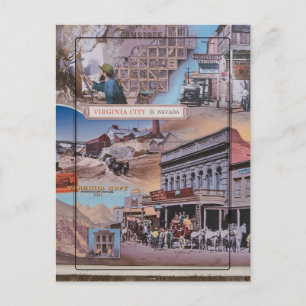 Virginia City Nevada Ansichtkaart Briefkaart