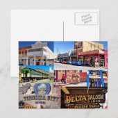 Virginia City, Nevada ansichtkaart Briefkaart (Voorkant / Achterkant)
