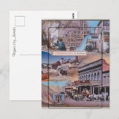 Virginia City Nevada Ansichtkaart Briefkaart (Voorkant / Achterkant)