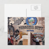 Virginia City, Nevada Briefkaart (Voorkant / Achterkant)