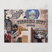 Virginia City, Nevada Briefkaart (Voorkant)