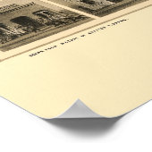 Virginia City, NV Panoramic Map - 1861 Poster (Hoek)