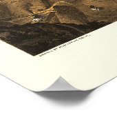 Virginia City, NV Panoramic Map - 1875 Poster (Hoek)