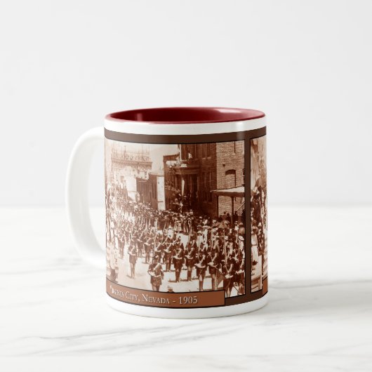 Virginia City Parade  koffie Mok (Voorkant links)