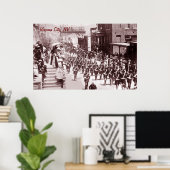 Virginia City Parade Vintage Poster (Thuiskantoor)