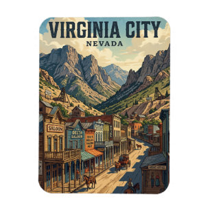 Virginia City USA Magneet