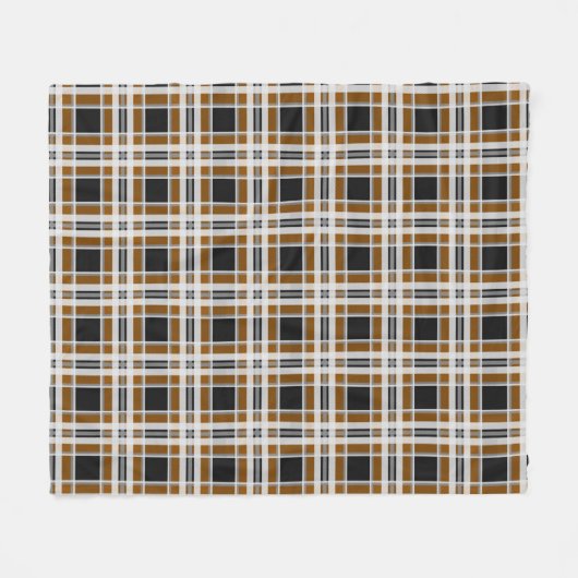 Virginia Commonwealth University Tartan Fleece Deken (Voorkant (Horizontaal))