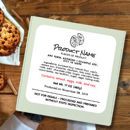 Virginia cottage food label