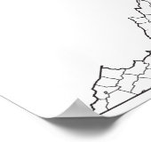 Virginia County's Blank overzicht (Hoek)