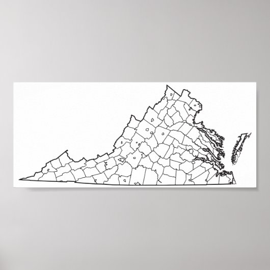 Virginia County's Blank overzicht (Voorkant)