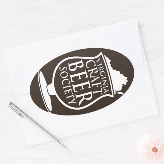 Virginia Craft Beer Society Sticker (Envelop)