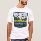 Virginia Creeper Trail (bike2) T-shirt (Voorkant)