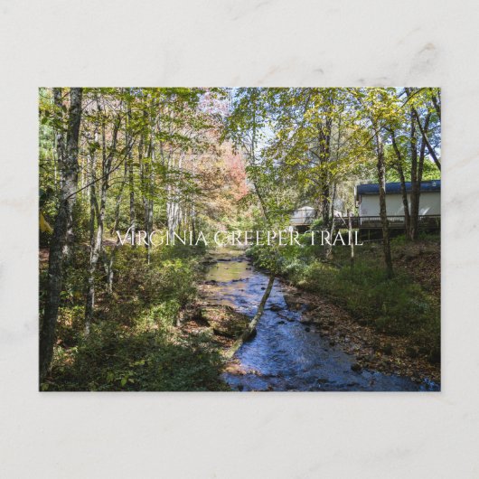 Virginia Creeper Trail Briefkaart (Voorkant)