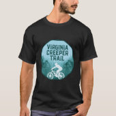 Virginia Creeper Trail Damascus Virginia Appalachi T-shirt (Voorkant)