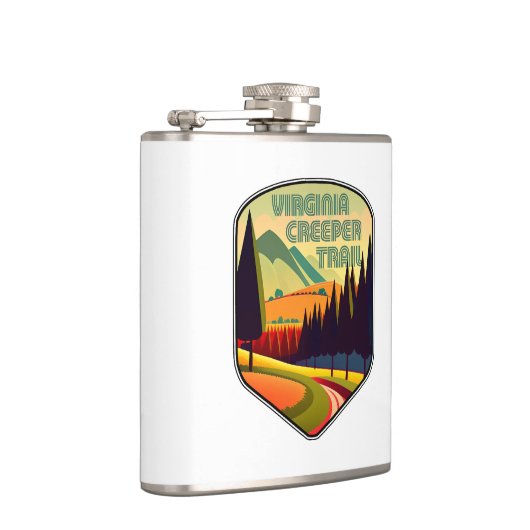 Virginia Creeper Trail Kleuren Heupfles (Rechts)