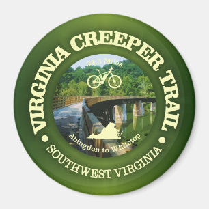 Virginia Creeper Trail Magneet