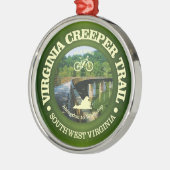 Virginia Creeper Trail Metalen Ornament (Links)