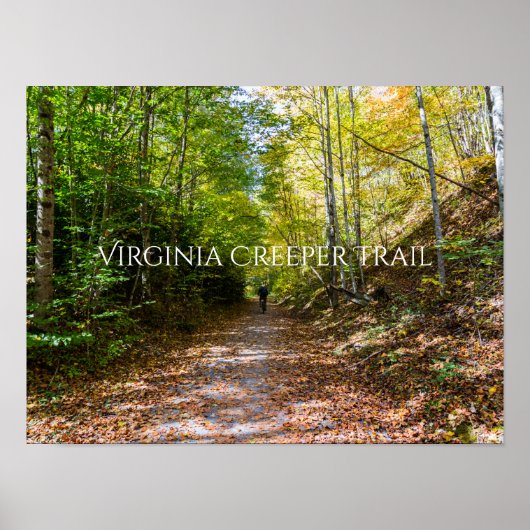 Virginia Creeper Trail Poster (Voorkant)