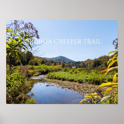 Virginia Creeper Trail Poster (Voorkant)