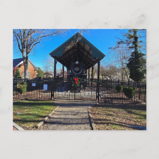 Virginia Creeper Trail Train Briefkaart (Voorkant)