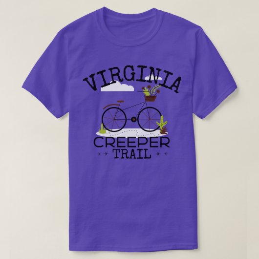 Virginia Creeper Trail TShirt 1 (Design voorkant)