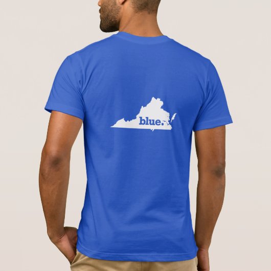 Virginia Democat T-shirt (Achterkant)