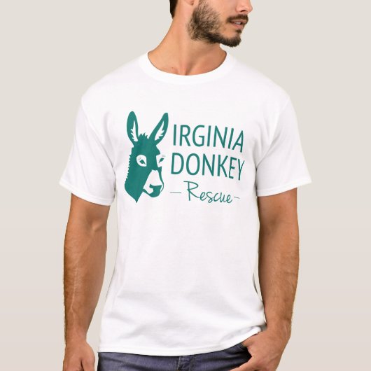 Virginia Donkey Rescue T-shirt (Voorkant)
