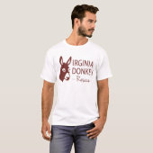 Virginia Donkey Rescue T-shirt (Voorkant volledig)