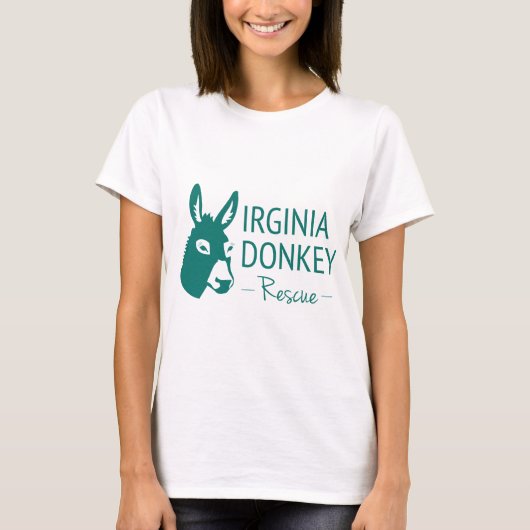 Virginia Donkey Rescue T-shirt (Voorkant)