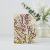 Virginia en Maryland Briefkaart (Staand voorkant)