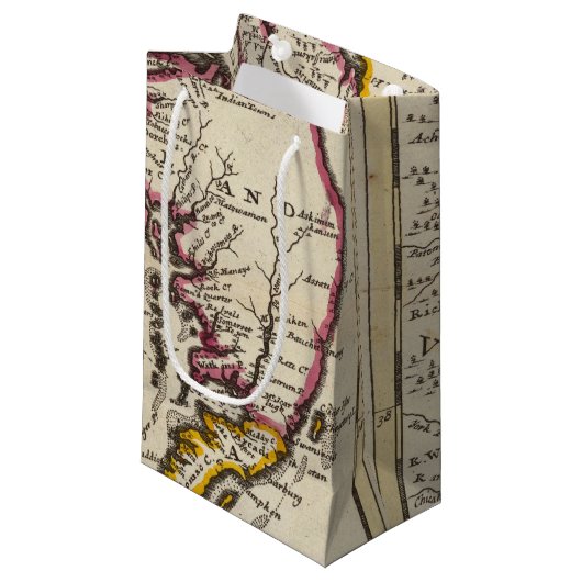 Virginia en Maryland Klein Cadeauzakje (Voorkant Gekanteld)