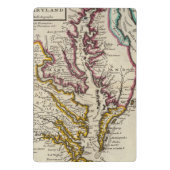 Virginia en Maryland Mini Klembord (Achterkant)